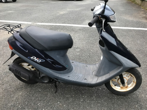 売約済みホンダ　スーパーディオ紺色　AF27 普通に乗れる　軽メンテ済み　色々新品　福岡市