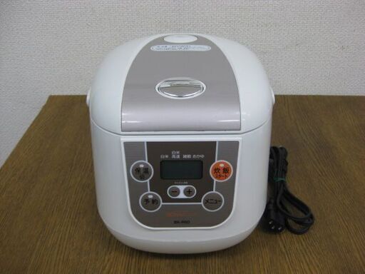 シー・シー・ピー CCP 炊飯器 BK-R60-WH 3.5合炊き 2013年製 マイコン炊飯ジャー 生活家電 ホワイト