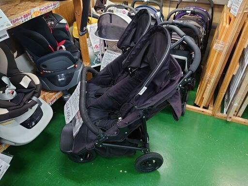 愛品倶楽部柏店】AirBuggy エアバギー ココダブル 二人乗り ベビーカー