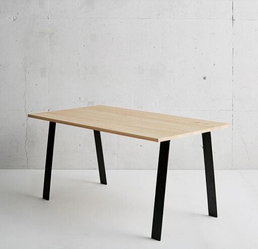 THE TABLE / 岐阜桧 × Black Steel