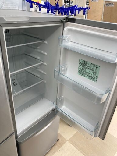パナソニック 2ドア冷蔵庫 2016年製 NR-B178W