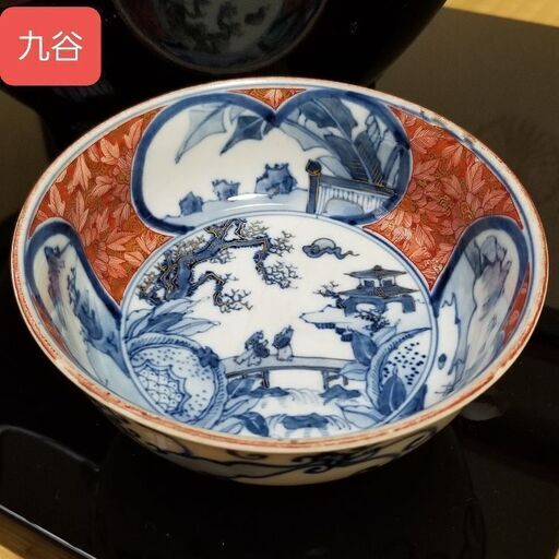 九谷焼★昭和初期 骨董アンティーク★小皿