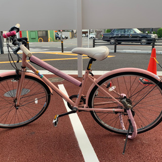 パナソニック自転車　ピンク