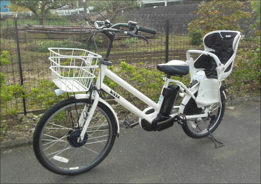 ★★　人気車種ＢＳビッケ！【ブリジストン　ｂｉｋｋｅ　ＧＲＩ　ｄｄ】　バッテリー状態良好！　フロントチャイルドシート装着対応車種！　お届け可能です！　★★