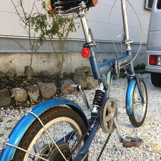 163.折りたたみ自転車16インチ(6段変速、リアサス)