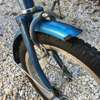 163.折りたたみ自転車16インチ(6段変速、リアサス)