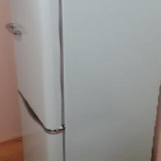 【ネット決済】おしゃれ家電スカイブルー冷蔵庫