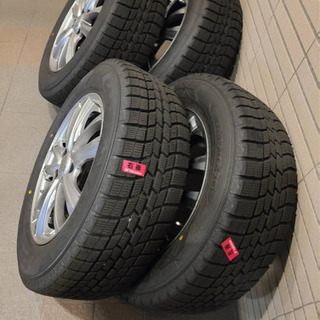 195 65 15 グッドイヤー スタッドレス 2019年製 アルミ PCD114.3