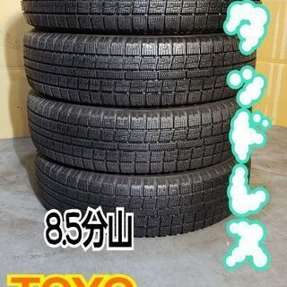 ◇◇SOLD OUT！◇◇軽に工賃込み13インチスタッドレス☆バリ山！TOYO 