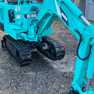 四日市発★KOBELCO コベルコミニ油圧ショベル　SK-007 1278hr 再塗装　クローラ良好　操作確認　実働品