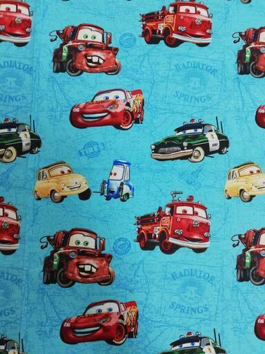輸入生地 Disneycars ディズニーカーズ レア貴重ライセンス取得済輸入品ブルーキャラクター生地大日付近でのお譲り れーちゃん 大日のキッズ用品 子供用ファッション小物 の中古あげます 譲ります ジモティーで不用品の処分