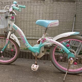 【ネット決済】女の子用 18インチ 自転車