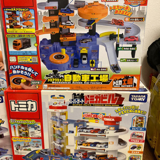 トミカビル、自動車工場など22点セット