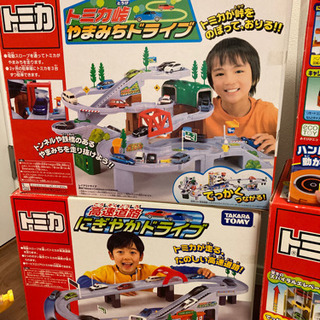 トミカビル、自動車工場など22点セット