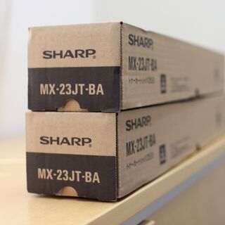 SHARP 純正トナー  ブラック MX-23JT-BA　（２本...
