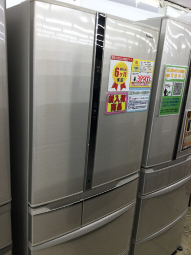 10/22  【半額以下ファミリー冷蔵庫】定価¥184,000  Panasonic  470L冷蔵庫　2011年　NR-FTM 476S エコナビ、人気のワンダフルドア