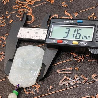 ネックレス 牛 ヒスイ 本翡翠 緑 誕生日プレゼント 金運アップ 丑年