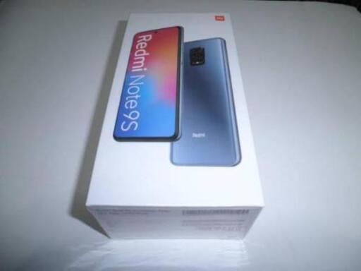 新品 国内版 Xiaomi Redmi Note 9S 6GB/128GBXiaomi Redmi Note 9S