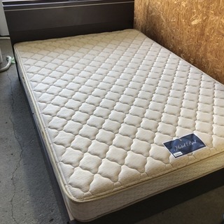 C2２０５　フランスベッド  ダブルベッド　引出し付