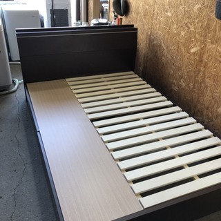 C2２０５　フランスベッド  ダブルベッド　引出し付