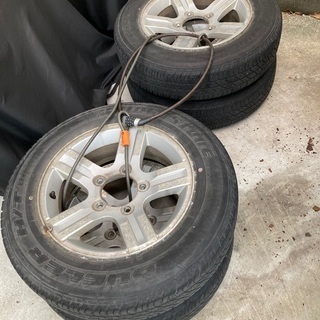 ジムニー純正ホイール、タイヤセット