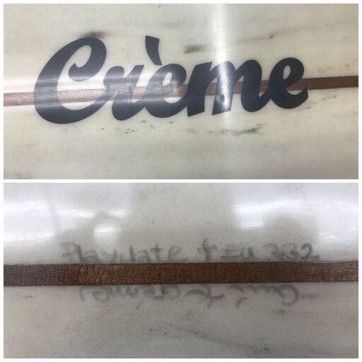 ジモティー見た」で6％OFF！】Creme SURFBOARDS PLAYDATE 9'4 クリーム