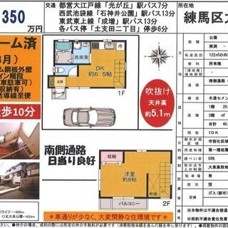 【新駅予定地】再建築不可優良中古戸建