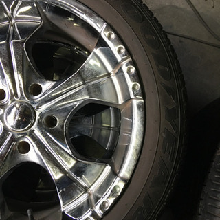 格安20インチ　アルミホイール4本　タイヤ付き　275/45/20  
