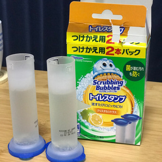 【100円以内雑貨】トイレスタンプ　付け替え用　2本