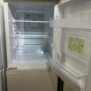 ③1309番 シャープ✨ノンフロン冷凍冷蔵庫✨SJ-PD14B-C‼️