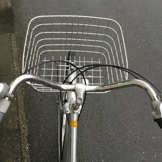 整備済み＞ブリヂストン・内装3段変速・28インチ自転車・シルバー 1発2錠鍵