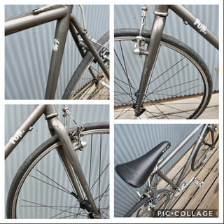 ⭐️首都圏手渡し⭐️Fuji feather 56 L(175-185cm)ピストバイク