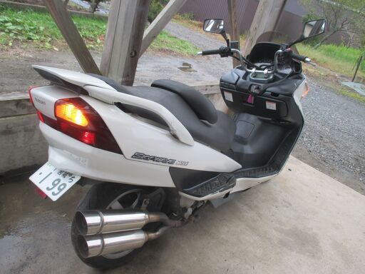 決まりました！スカイウェイブ250 CJ43 外装ボロですが