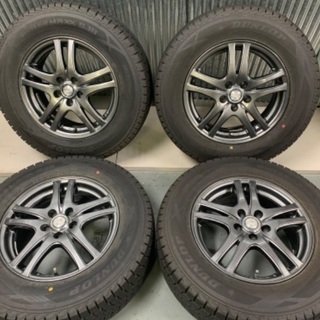 深溝！バリ山！2019年製造　ウインターマックス　SJ8　205/70R15　スバル　フォレスター　SF5　SG5　安心調整済み 