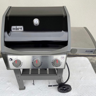 展示品 ☆ weber ウェイバー スピリット II E-310 ガスグリル 黒 蓋 
