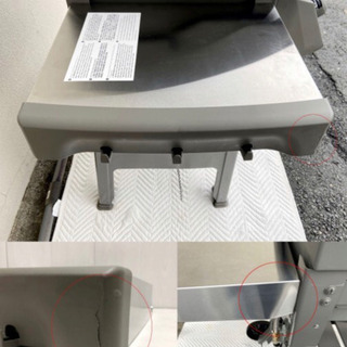 展示品 ☆ weber ウェイバー スピリット II E-310 ガスグリル 黒 蓋 