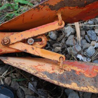 培土器 (畝立て器) 培土器 畝立て 管理機 耕運機 うね立て機 ,取り付けシャフト