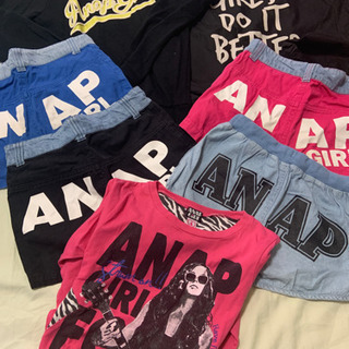 ANAP ガール　20点セット　ワンピース　レギンス　ショーパン   Tシャツ　ロンT ANAP ガール 20点セット ワンピース レギンス ショーパン Tシャツ ロンT