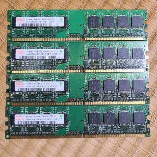 DDR2 SDRAM 512MB PC2-5300 4枚