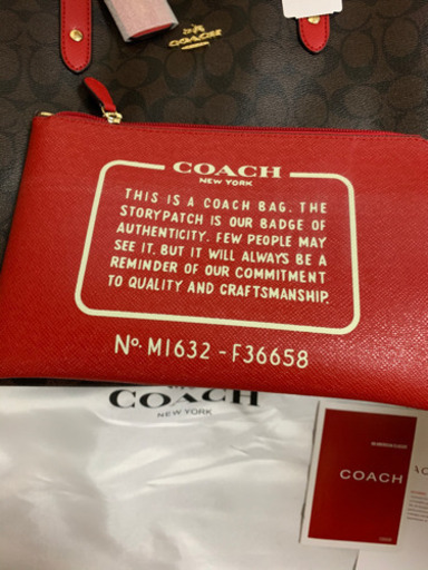 coach トートバッグ　新品未使用