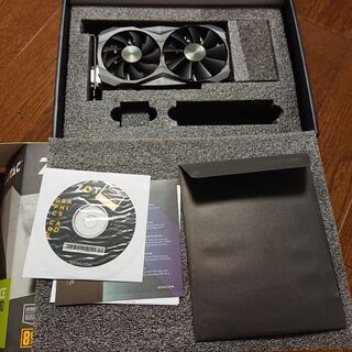 【美品】ZOTAC GeForce GTX 1080 Mini 8GB ZOTAC GeForce® GTX 1080 Mini 8GB | ZOTAC