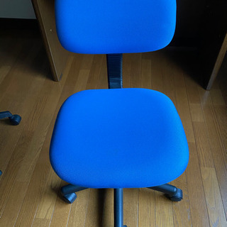 椅子　ブルー　学習チェア