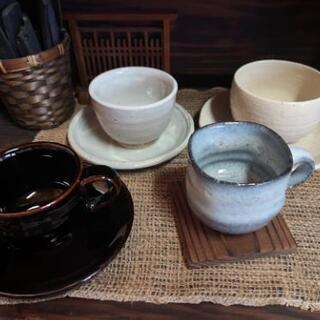 【引渡し決まりました★ 】陶器  カップ＆ソーサー  カップ 4...