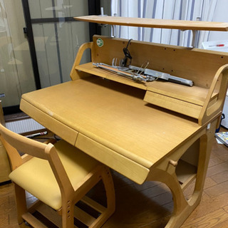 【ネット決済】カリモク　机、椅子、サイドテーブル