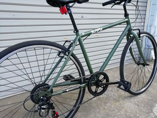 ANIMATO CITY SURFクロスバイク 700c 自転車 シマノ7段変速 ANIMATO（アニマート） 【ANIMATOアニマート】 クロスバイク CITY SURF