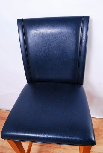 3651 カウンターチェア 1脚 ナラ材 木製 ネイビー D40×W46.5×H115cm 座 3651 カウンターチェア 1脚 ナラ材 木製 ネイビー D40×W46.5×H115cm 座
