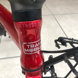 ¥35000 電動アシスト折り畳み自転車　トランスモバイリー