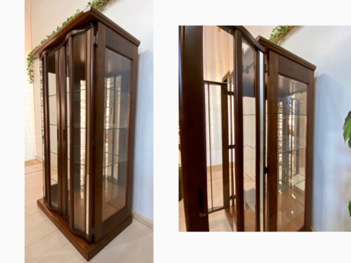 ✨インテリアハウス✨旭川家具【コレクションボード】キャビネット  