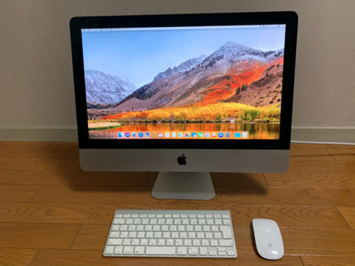 iMac mid2010 21.5インチ corei3 3.06Ghz メモリ4GB HDD250GB A1314Wirelessキーボード、A1296 Magic Mouse install dvd付属