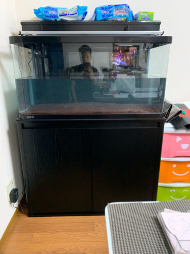 900×450×450水槽 水槽台 ブラックアロワナ ポリプ